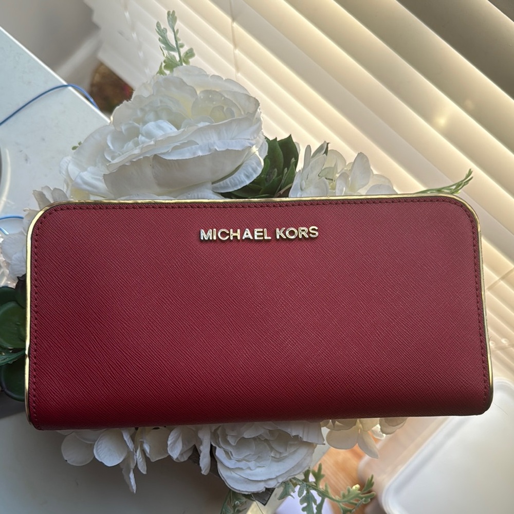 Michael Kors Red Wallet